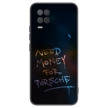 Picasee Μαύρη θήκη σιλικόνης για Realme 8 5G - Neon Nights
