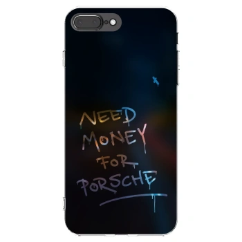 Picasee διαφανής θήκη σιλικόνης Apple iPhone 7 Plus - Neon Nights