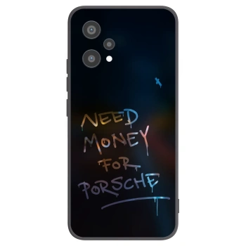 Picasee Μαύρη θήκη σιλικόνης για Realme 9 Pro 5G - Neon Nights