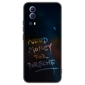 Picasee Μαύρη θήκη σιλικόνης για Vivo Y52 5G - Neon Nights