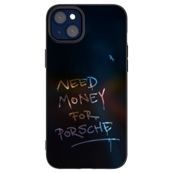 Picasee Μαύρη θήκη σιλικόνης για Apple iPhone 14 Plus - Neon Nights