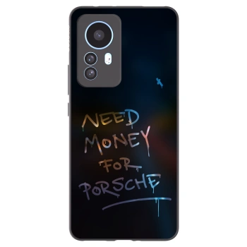 Picasee Μαύρη θήκη σιλικόνης για Xiaomi 12T - Neon Nights