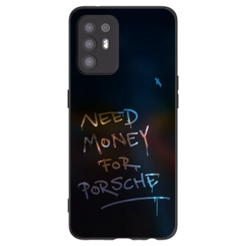 Picasee Μαύρη θήκη σιλικόνης για OPPO A94 5G - Neon Nights