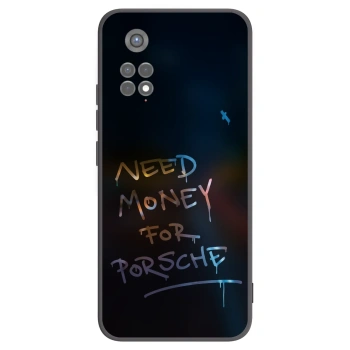 Picasee Μαύρη θήκη σιλικόνης για Xiaomi Redmi Note 11S 5G - Neon Nights