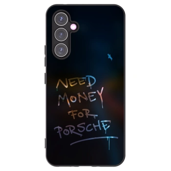 Picasee Μαύρη θήκη σιλικόνης για Samsung Galaxy A54 5G A546B - Neon Nights