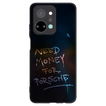 Picasee Μαύρη θήκη σιλικόνης για Honor X7a - Neon Nights