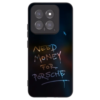 Picasee Μαύρη θήκη σιλικόνης για Xiaomi 14 - Neon Nights