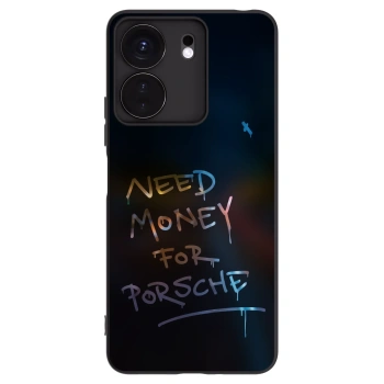 Picasee Μαύρη θήκη σιλικόνης για Xiaomi Redmi 13C 4G - Neon Nights