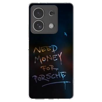 Picasee διαφανής θήκη σιλικόνης Xiaomi Redmi Note 13 4G - Neon Nights