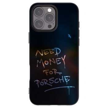 Picasee Μαύρη θήκη σιλικόνης για Apple iPhone 16 Pro Max - Neon Nights