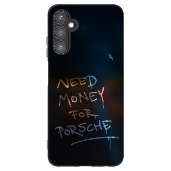 Picasee Μαύρη θήκη σιλικόνης για Samsung Galaxy A05s A057G - Neon Nights