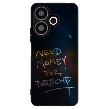 Picasee Μαύρη θήκη σιλικόνης για Xiaomi Redmi 13 4G - Neon Nights