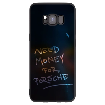 Picasee Μαύρη θήκη σιλικόνης για Samsung Galaxy S8 G950F - Neon Nights