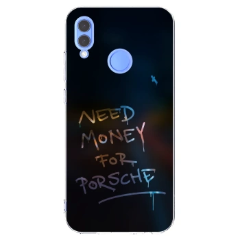 Picasee διαφανής θήκη σιλικόνης Honor 10 Lite - Neon Nights