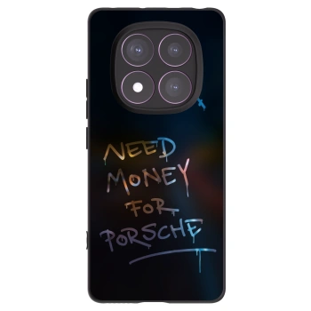 Picasee Μαύρη θήκη σιλικόνης για Xiaomi Redmi Note 14 Pro 4G - Neon Nights