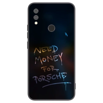 Picasee Μαύρη θήκη σιλικόνης για Xiaomi Redmi Note 7 - Neon Nights