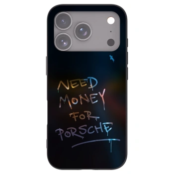 Picasee Μαύρη θήκη σιλικόνης για Apple iPhone 17 Pro - Neon Nights