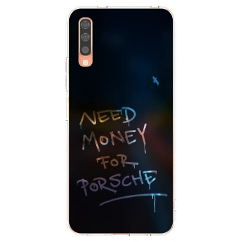 Picasee διαφανής θήκη σιλικόνης Samsung Galaxy A70 A705F - Neon Nights