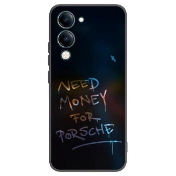Picasee Μαύρη θήκη σιλικόνης για Vivo Y29s 5G - Neon Nights