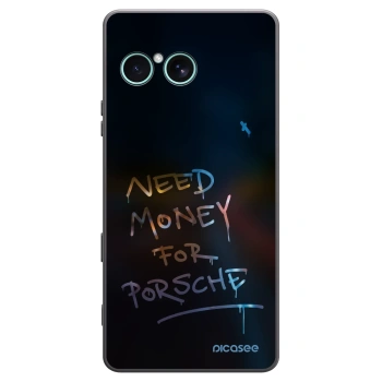 Picasee Μαύρη θήκη σιλικόνης για Sony Xperia 10 VII - Neon Nights