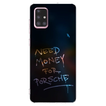 Picasee διαφανής θήκη σιλικόνης Samsung Galaxy A71 A715F - Neon Nights