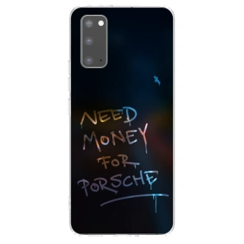 Picasee διαφανής θήκη σιλικόνης Samsung Galaxy S20 G980F - Neon Nights