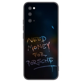 Picasee Μαύρη θήκη σιλικόνης για Samsung Galaxy S20 G980F - Neon Nights