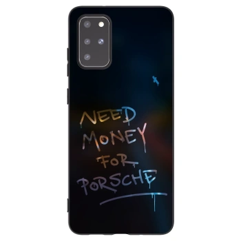 Picasee Μαύρη θήκη σιλικόνης για Samsung Galaxy S20+ G985F - Neon Nights
