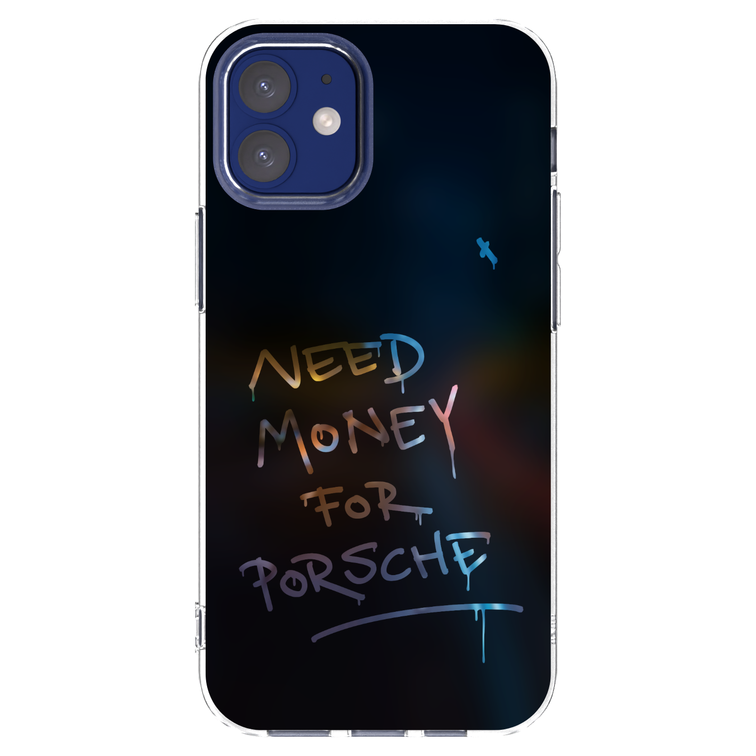 Picasee διαφανής θήκη σιλικόνης Apple iPhone 12 mini - Neon Nights