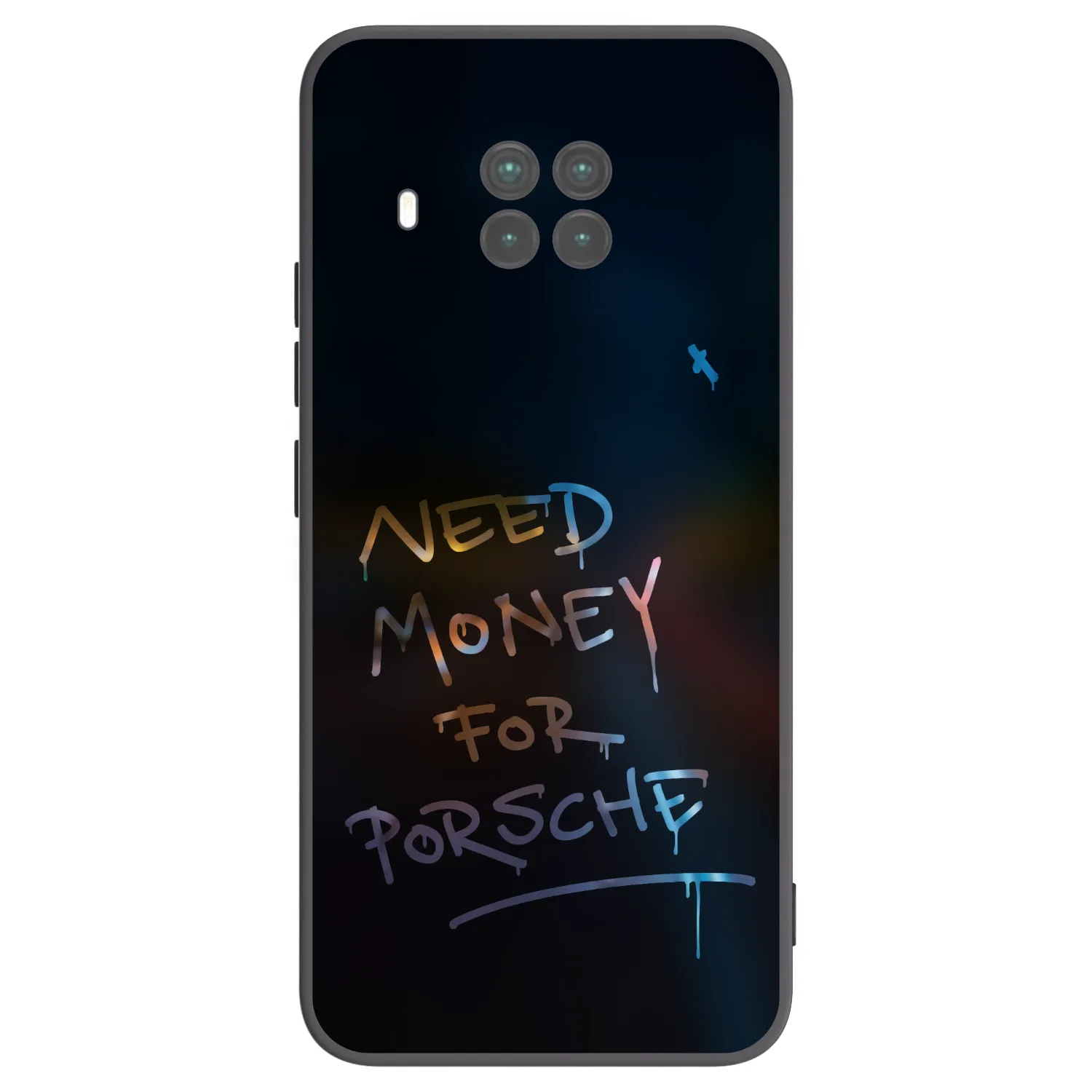 Picasee Μαύρη θήκη σιλικόνης για Xiaomi Mi 10T Lite - Neon Nights