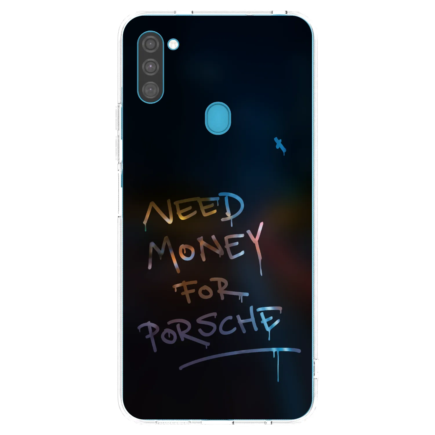 Picasee διαφανής θήκη σιλικόνης Samsung Galaxy M11 - Neon Nights