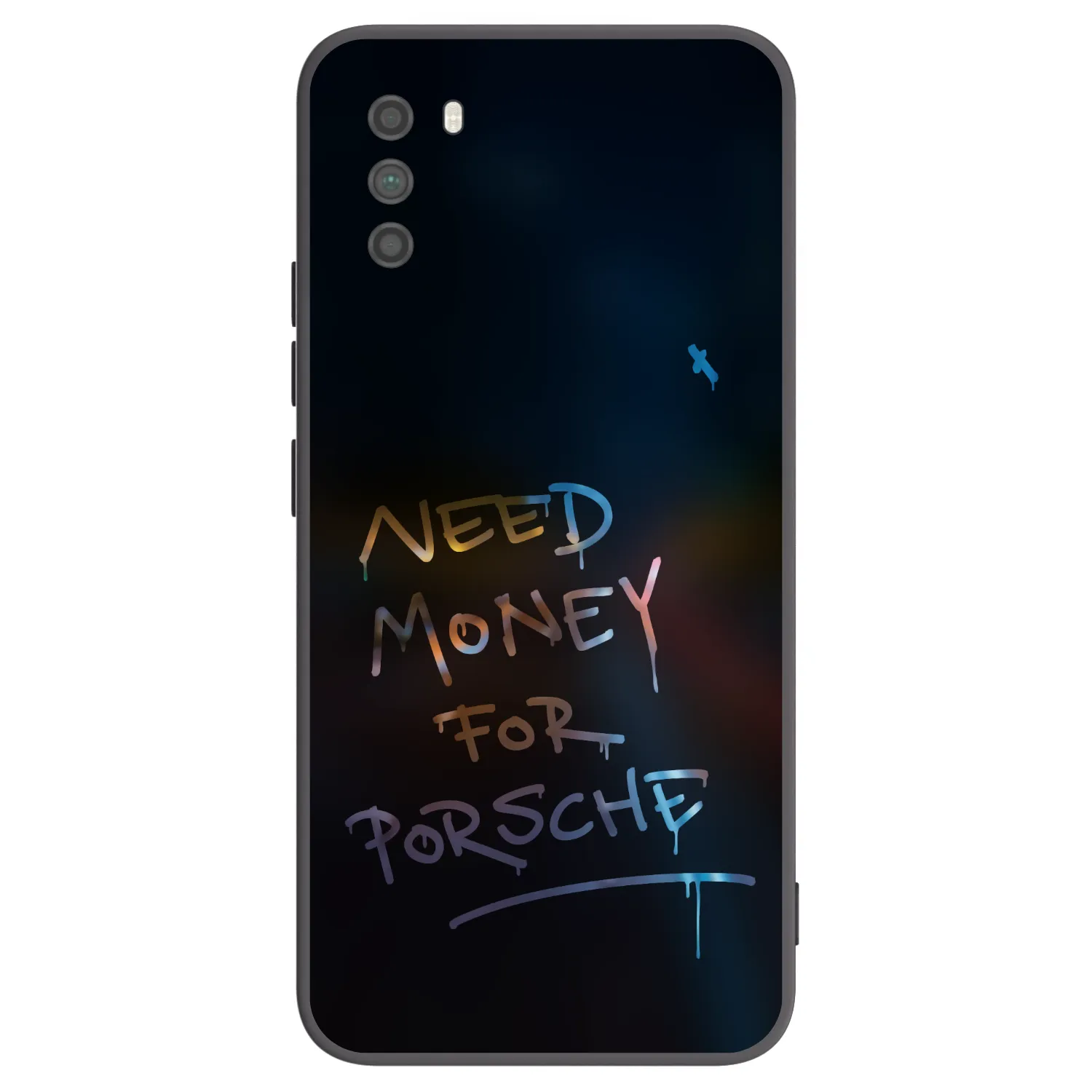 Picasee Μαύρη θήκη σιλικόνης για Xiaomi Poco M3 - Neon Nights