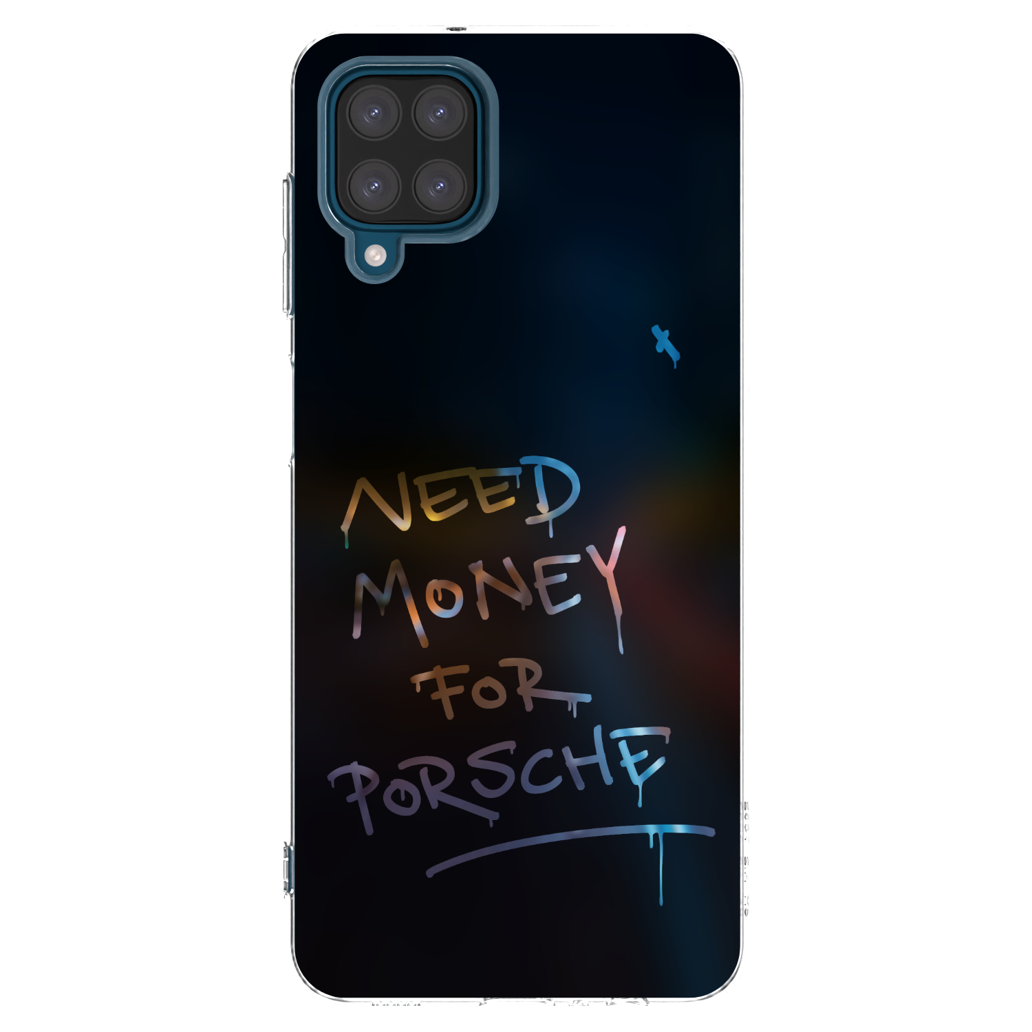 Picasee διαφανής θήκη σιλικόνης Samsung Galaxy A12 A125F - Neon Nights
