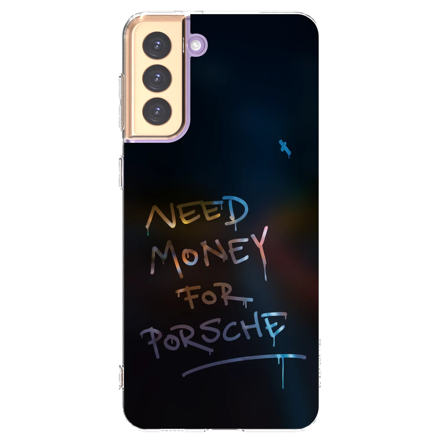 Picasee διαφανής θήκη σιλικόνης Samsung Galaxy S21+ 5G G996F - Neon Nights