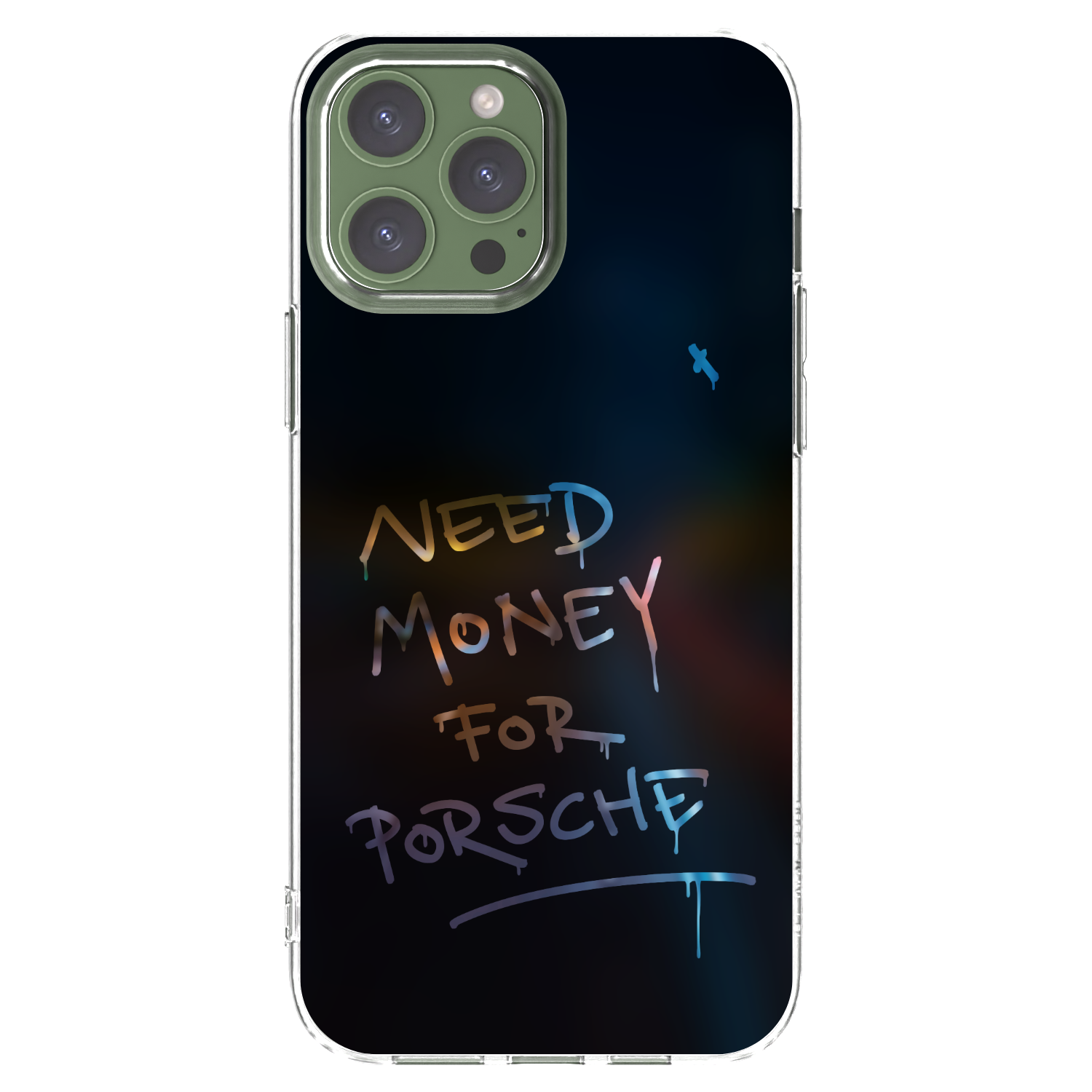Picasee διαφανής θήκη σιλικόνης Apple iPhone 13 Pro Max - Neon Nights