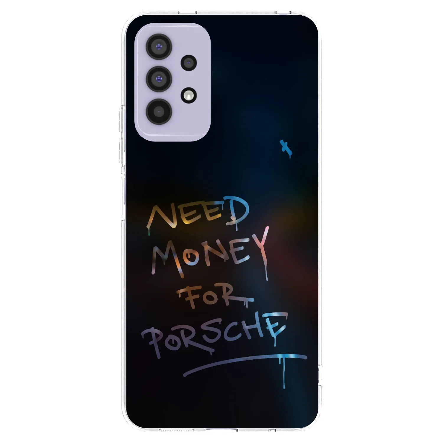 Picasee διαφανής θήκη σιλικόνης Samsung Galaxy A32 4G SM-A325F - Neon Nights