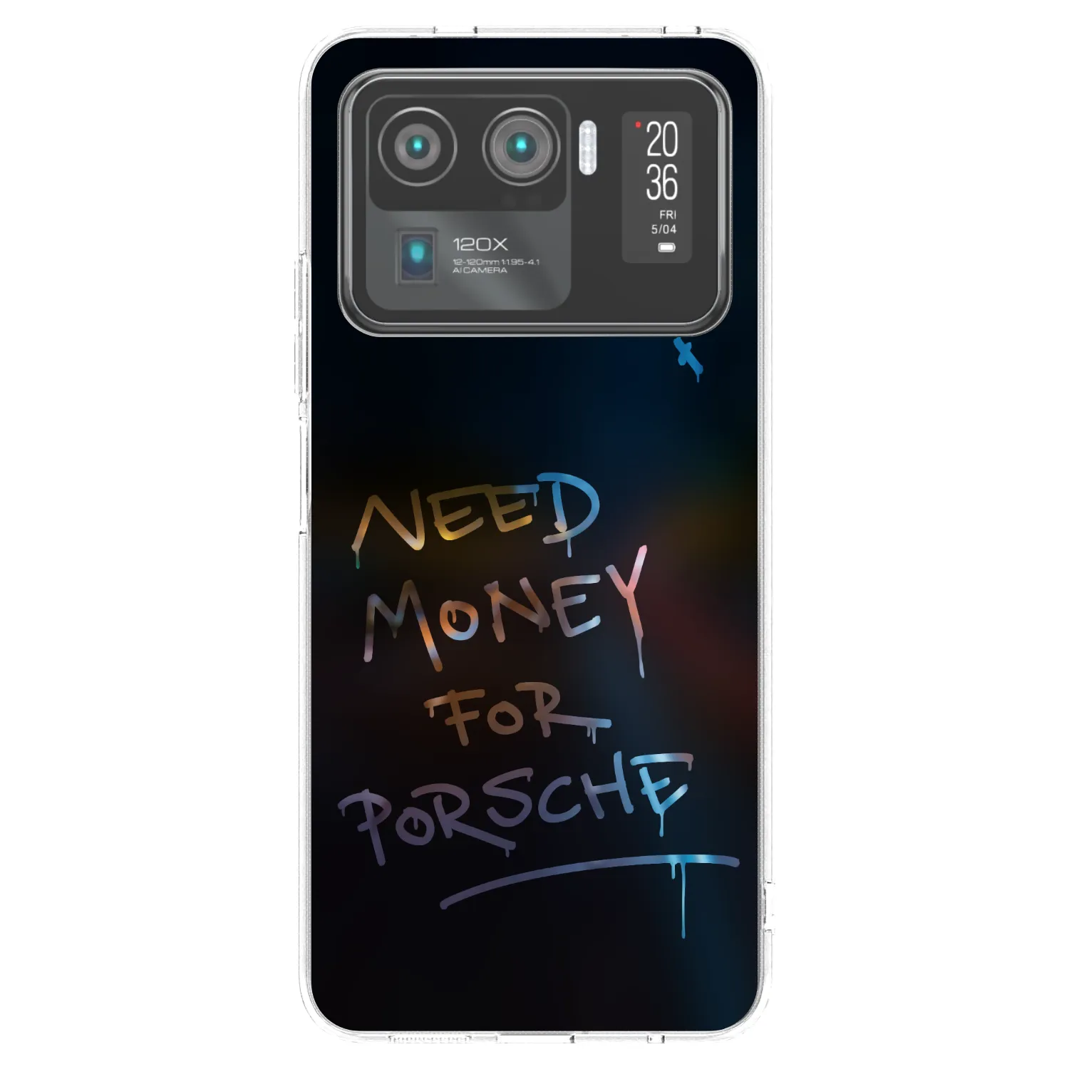 Picasee διαφανής θήκη σιλικόνης Xiaomi Mi 11 Ultra - Neon Nights