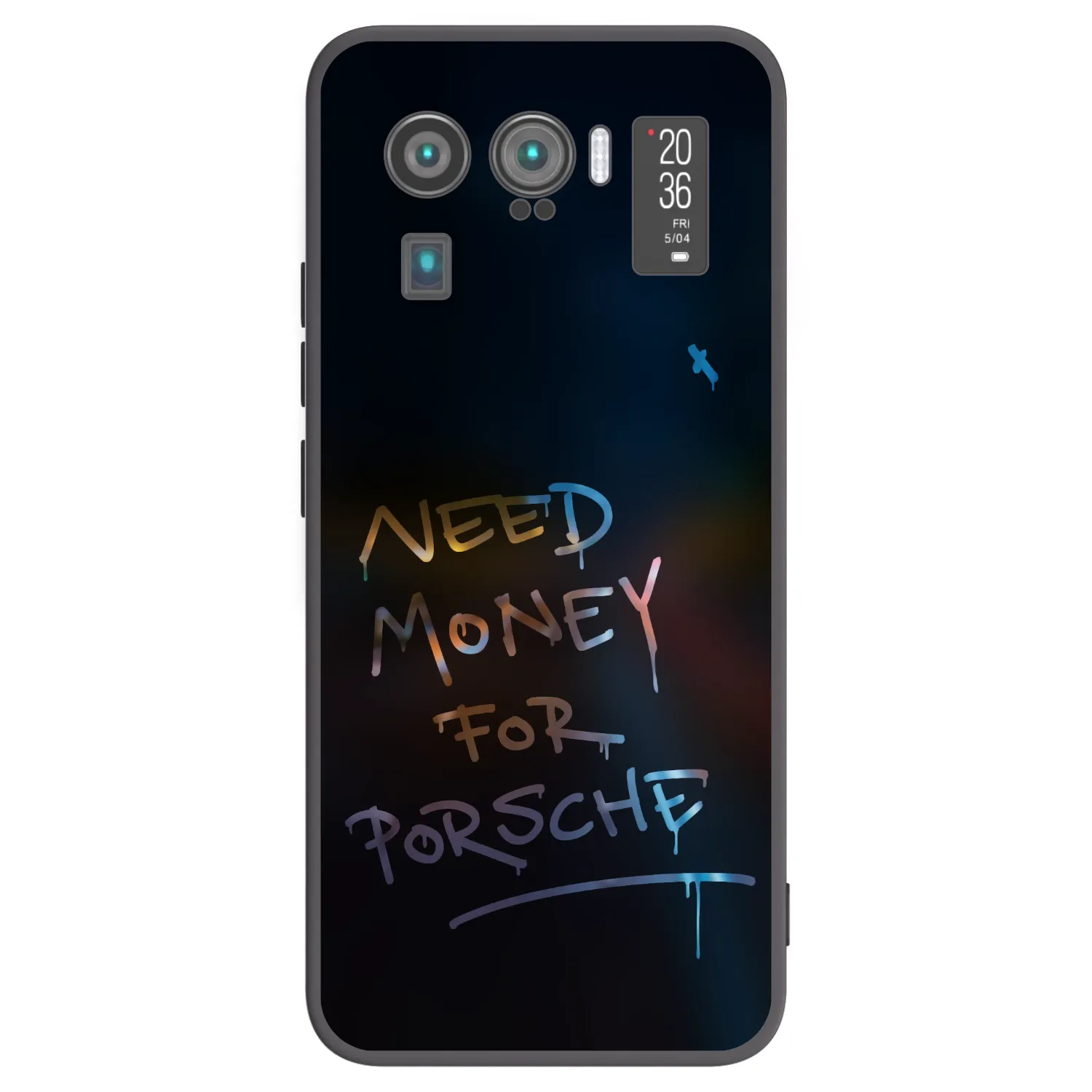 Picasee Μαύρη θήκη σιλικόνης για Xiaomi Mi 11 Ultra - Neon Nights