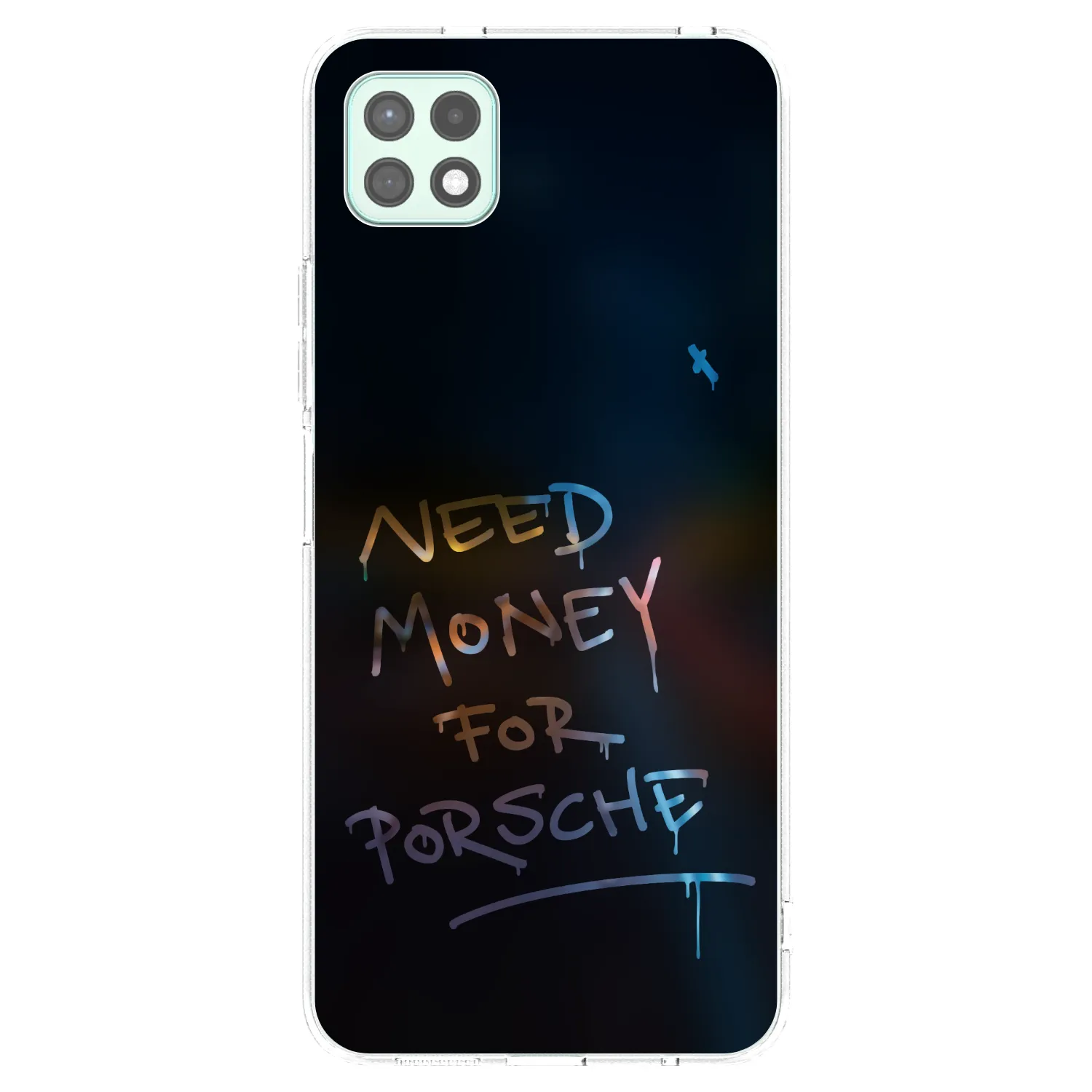 Picasee διαφανής θήκη σιλικόνης Samsung Galaxy A22 A226B 5G - Neon Nights