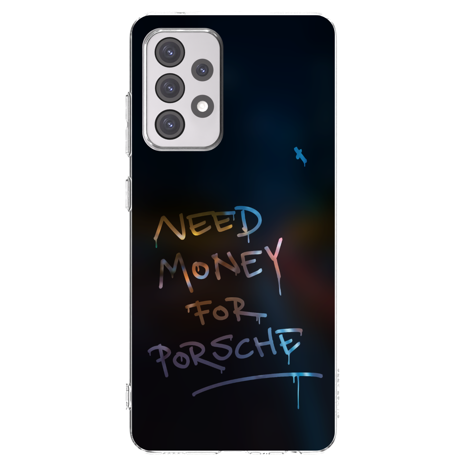 Picasee διαφανής θήκη σιλικόνης Samsung Galaxy A52s 5G A528B - Neon Nights