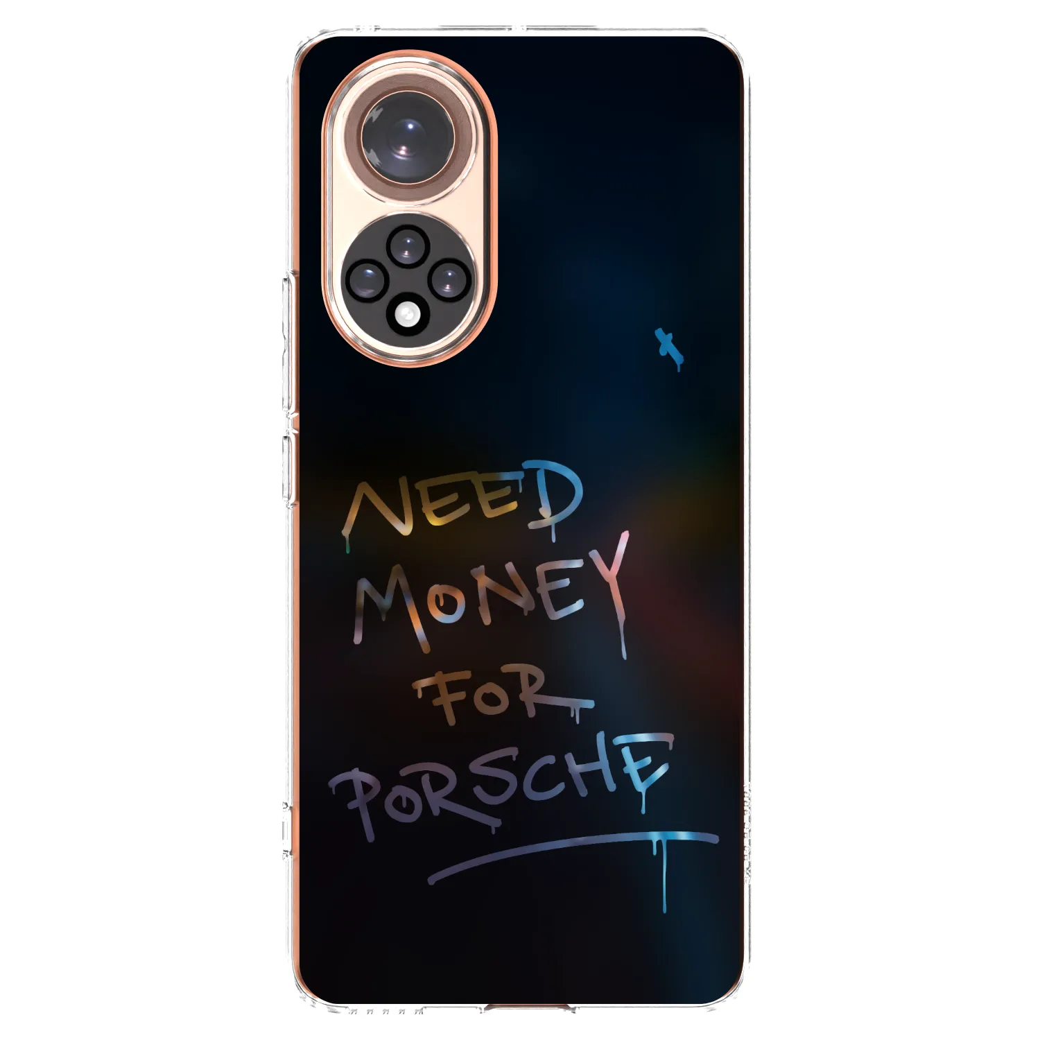 Picasee διαφανής θήκη σιλικόνης Honor 50 5G - Neon Nights