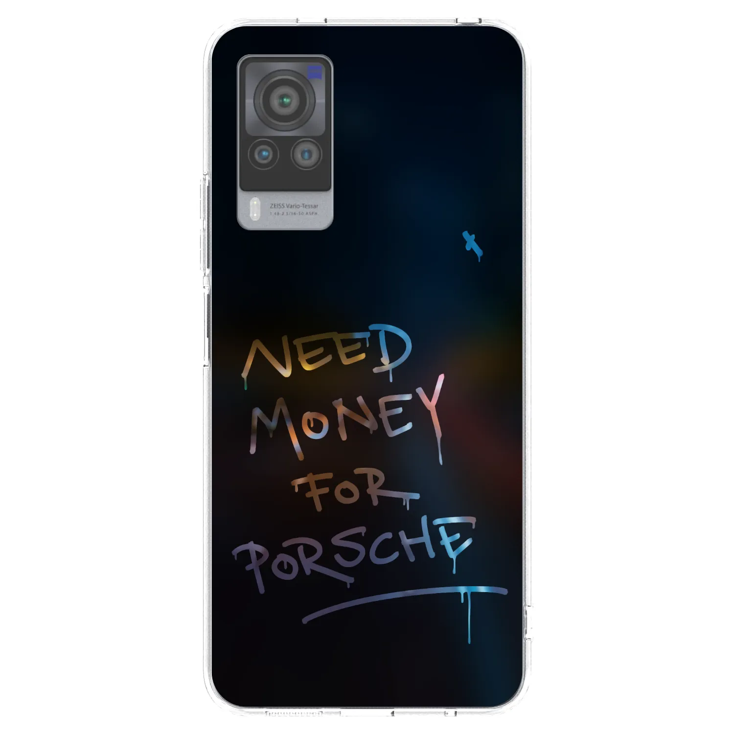 Picasee διαφανής θήκη σιλικόνης Vivo X60 Pro 5G - Neon Nights