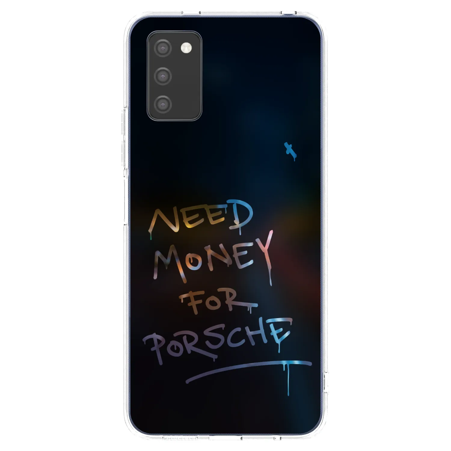 Picasee διαφανής θήκη σιλικόνης Samsung Galaxy A03s A037G - Neon Nights