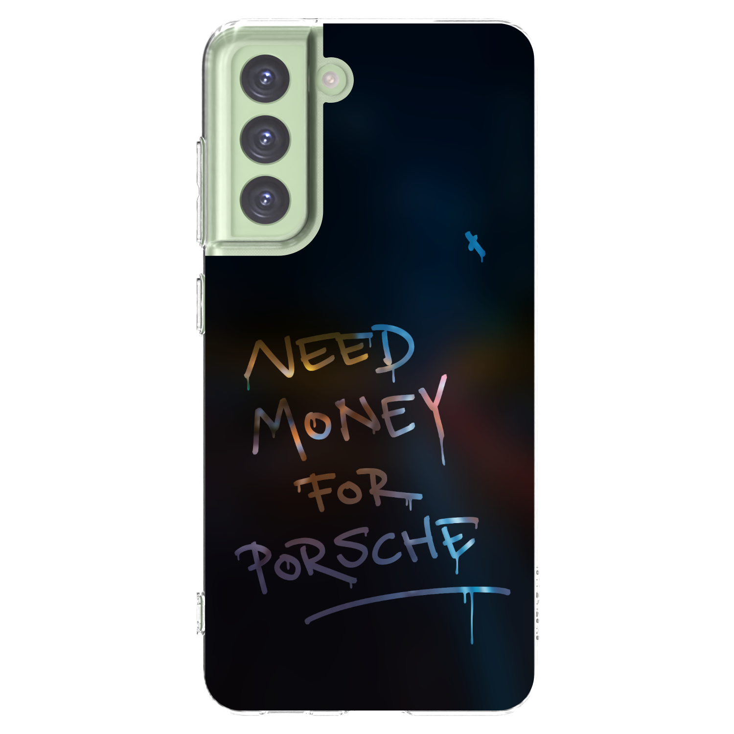 Picasee διαφανής θήκη σιλικόνης Samsung Galaxy S21 FE 5G - Neon Nights
