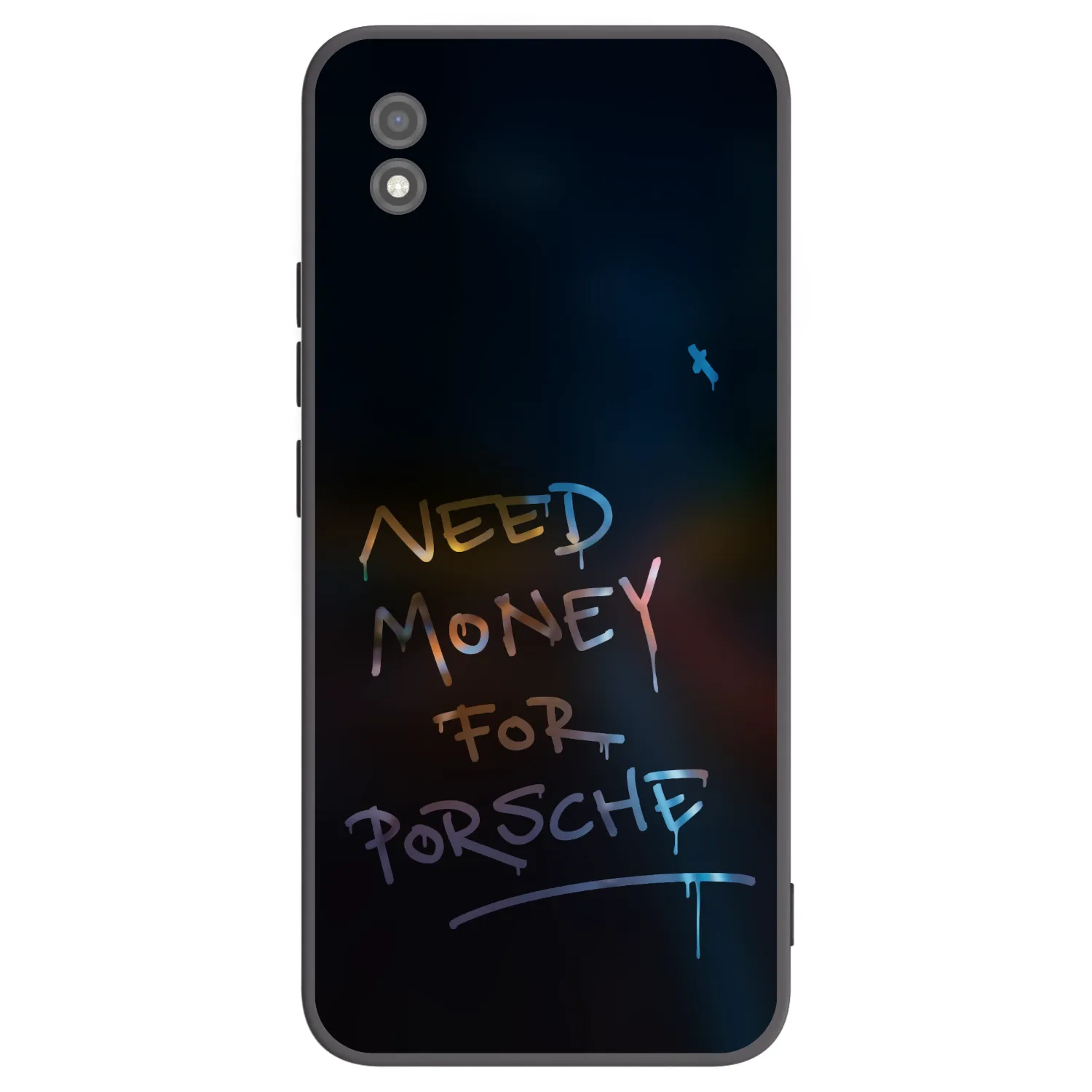 Picasee Μαύρη θήκη σιλικόνης για Realme C11 (2021) - Neon Nights