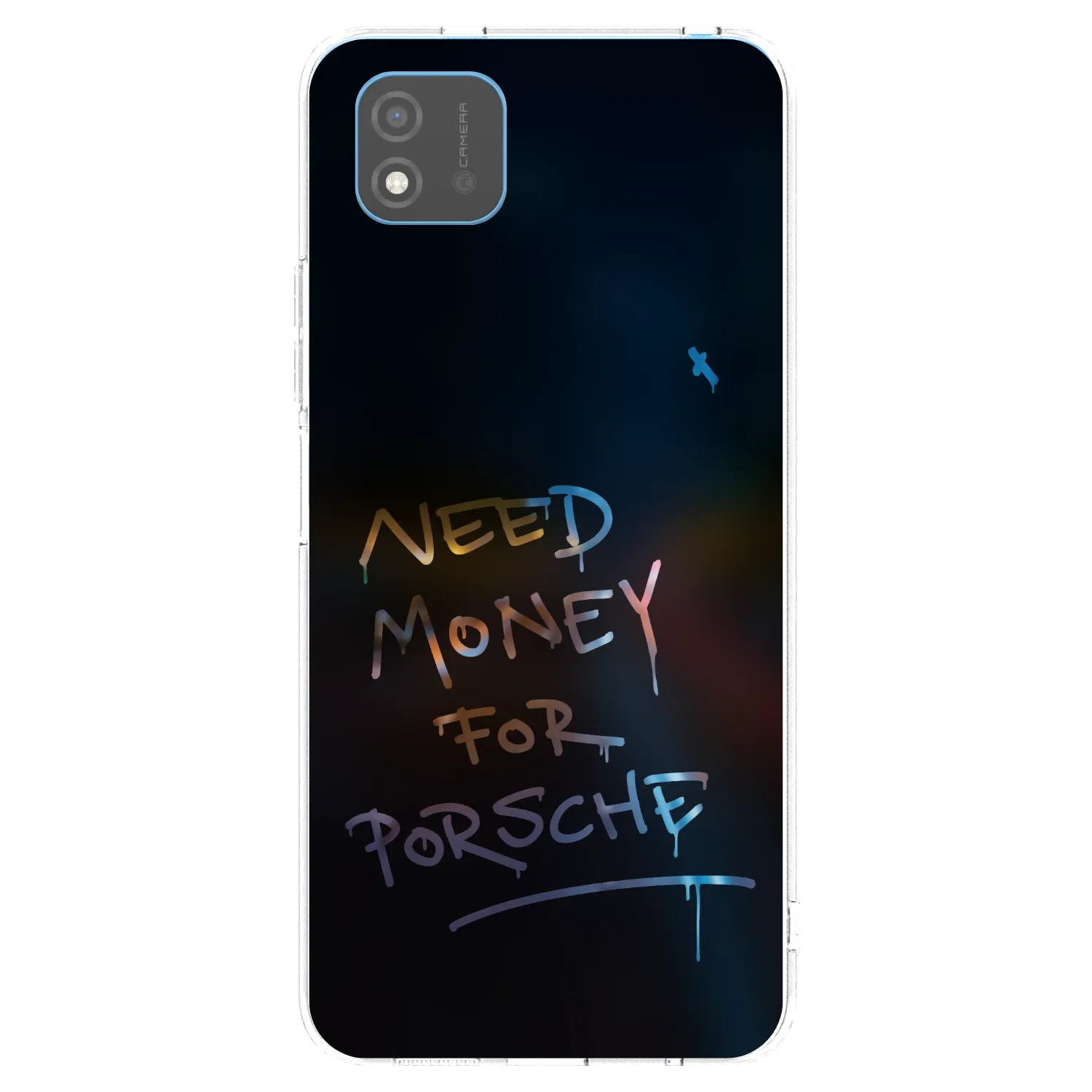 Picasee διαφανής θήκη σιλικόνης Realme C11 (2021) - Neon Nights