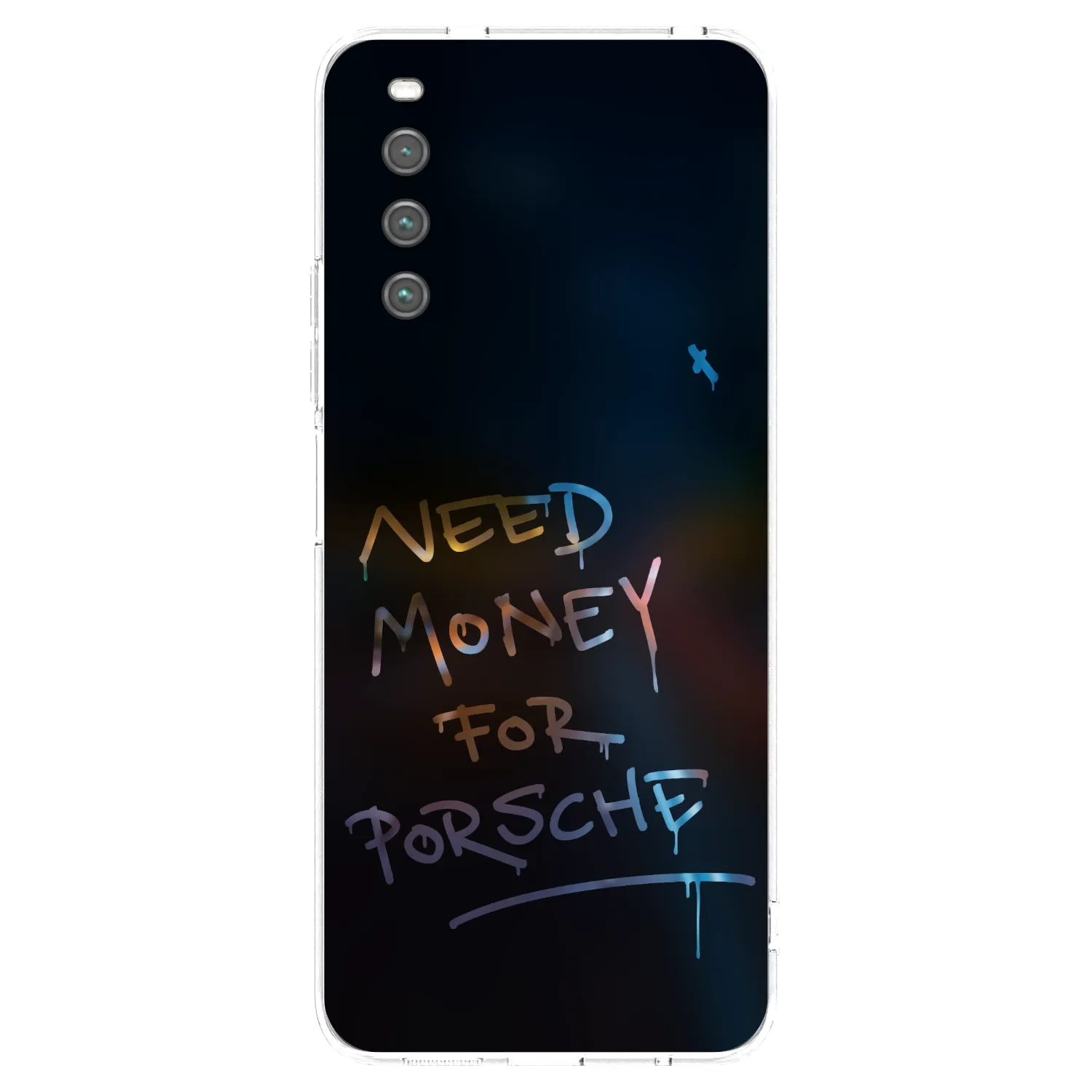 Picasee διαφανής θήκη σιλικόνης Sony Xperia 10 IV 5G - Neon Nights