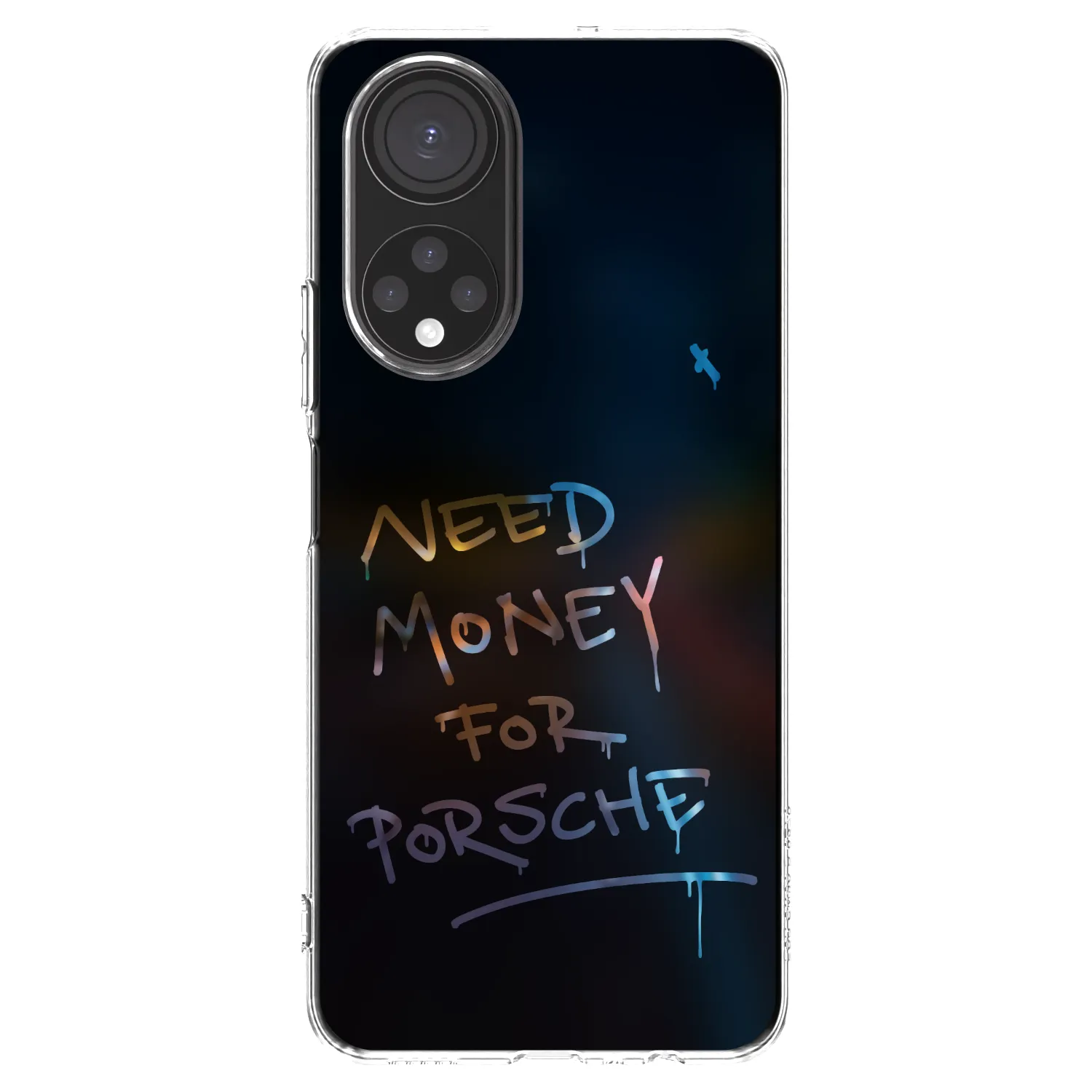 Picasee διαφανής θήκη σιλικόνης Honor X7 - Neon Nights