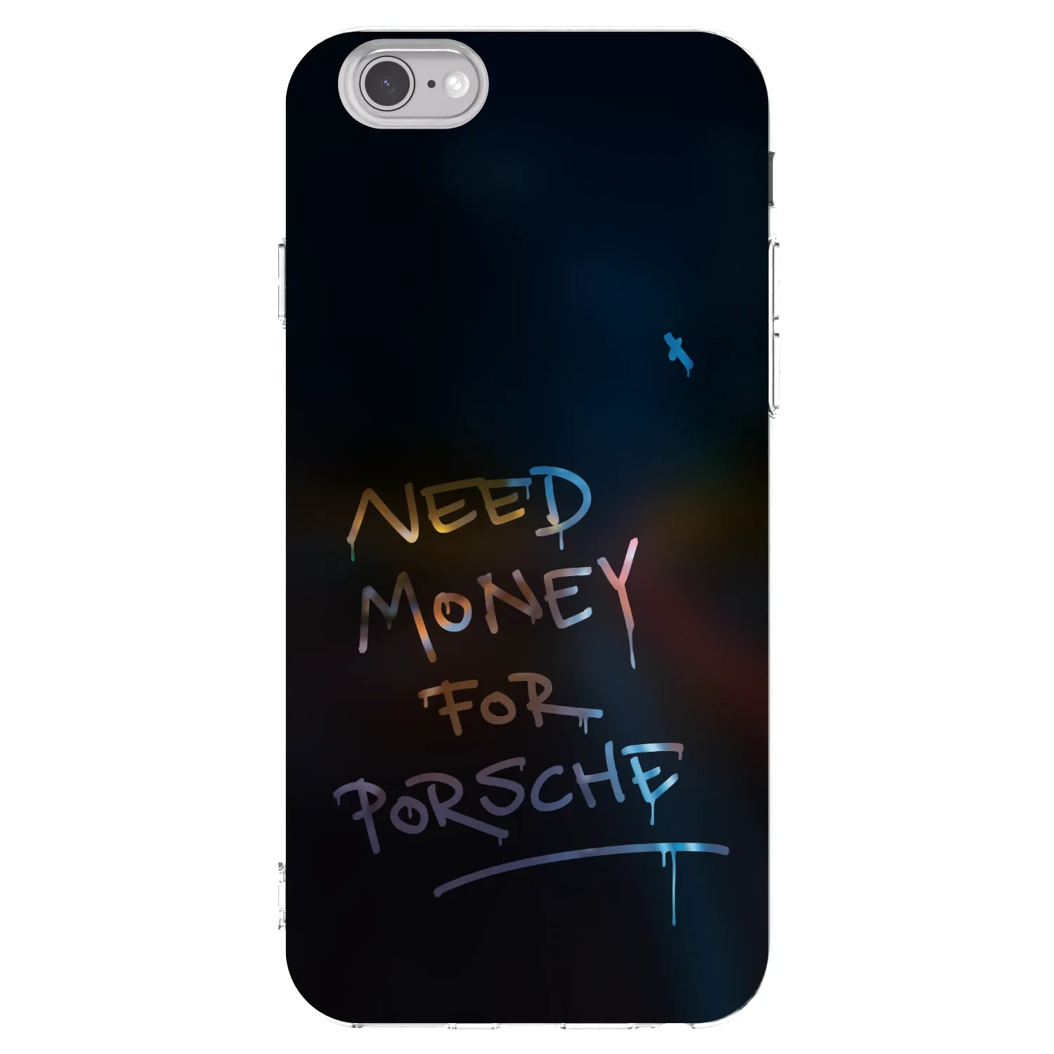 Picasee διαφανής θήκη σιλικόνης Apple iPhone 6/6S - Neon Nights
