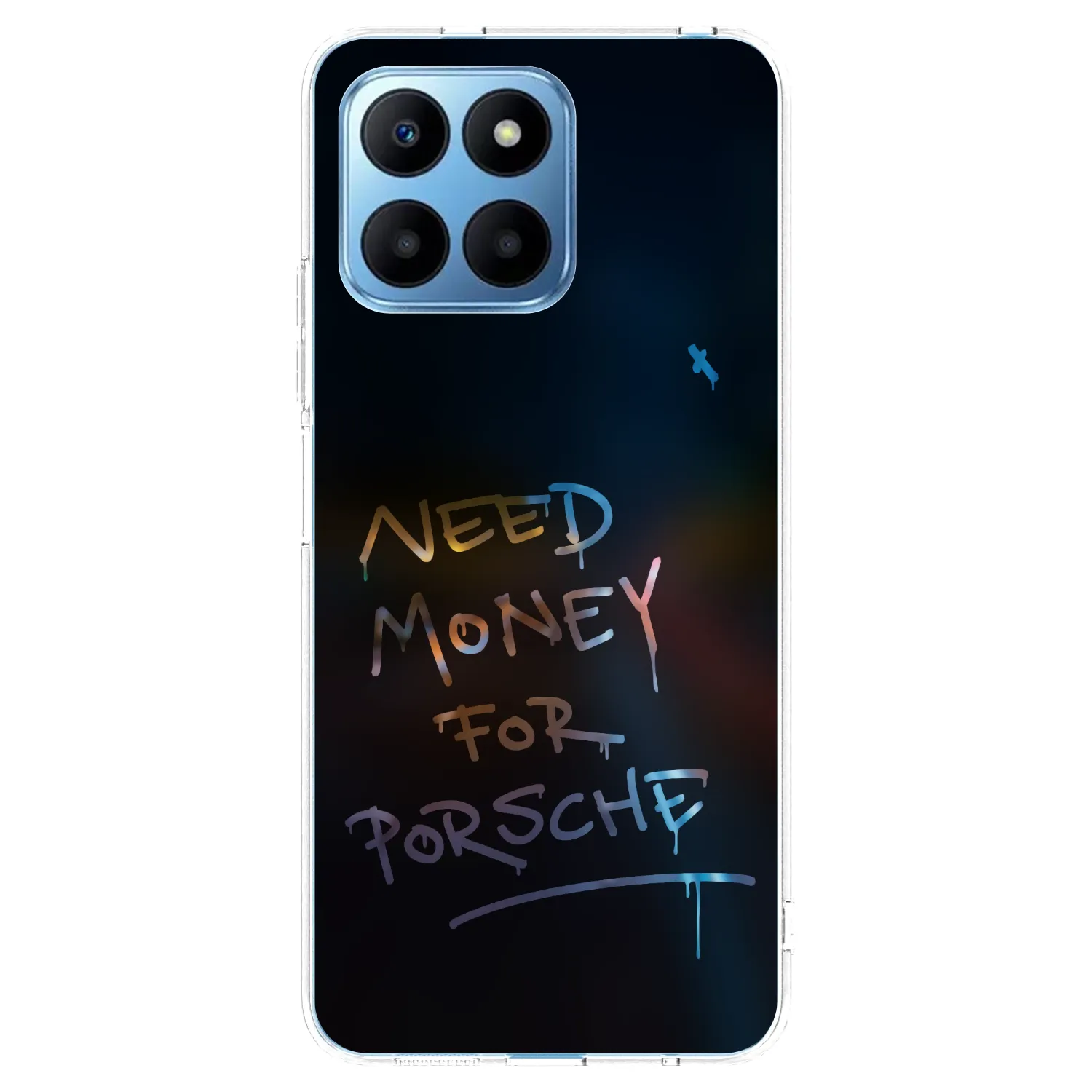 Picasee διαφανής θήκη σιλικόνης Honor 70 Lite - Neon Nights